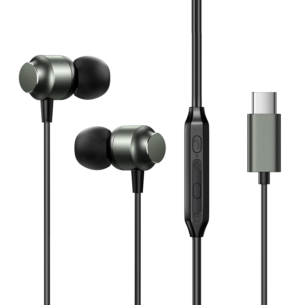 JOYROOM EC06 Metal In-ear Headphone with Mic HiFi Sound Type-C Wired Earphones JOYROOM EC06 Metal In-ear Headphone with Mic HiFi Sound Type-C Wired Earphones